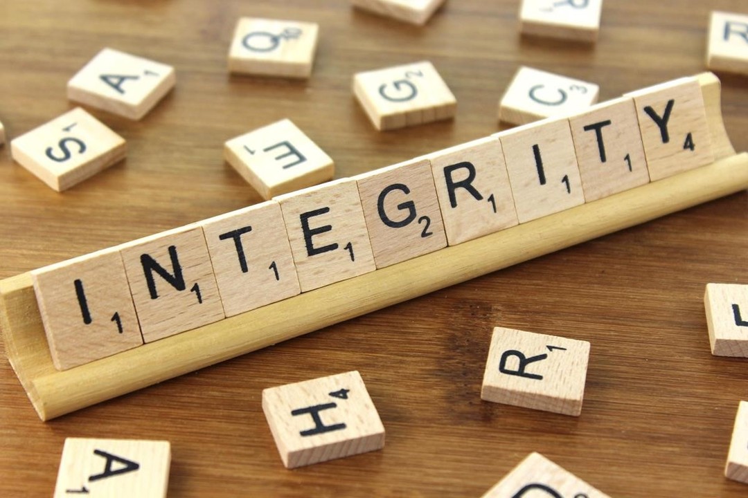 Is the Finance department the one with the most Integrity in organisations?